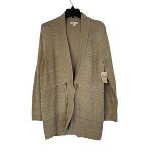 Womens NWT Coldwater Creek Anorak Sweater L/XL 14-16 Cardigan